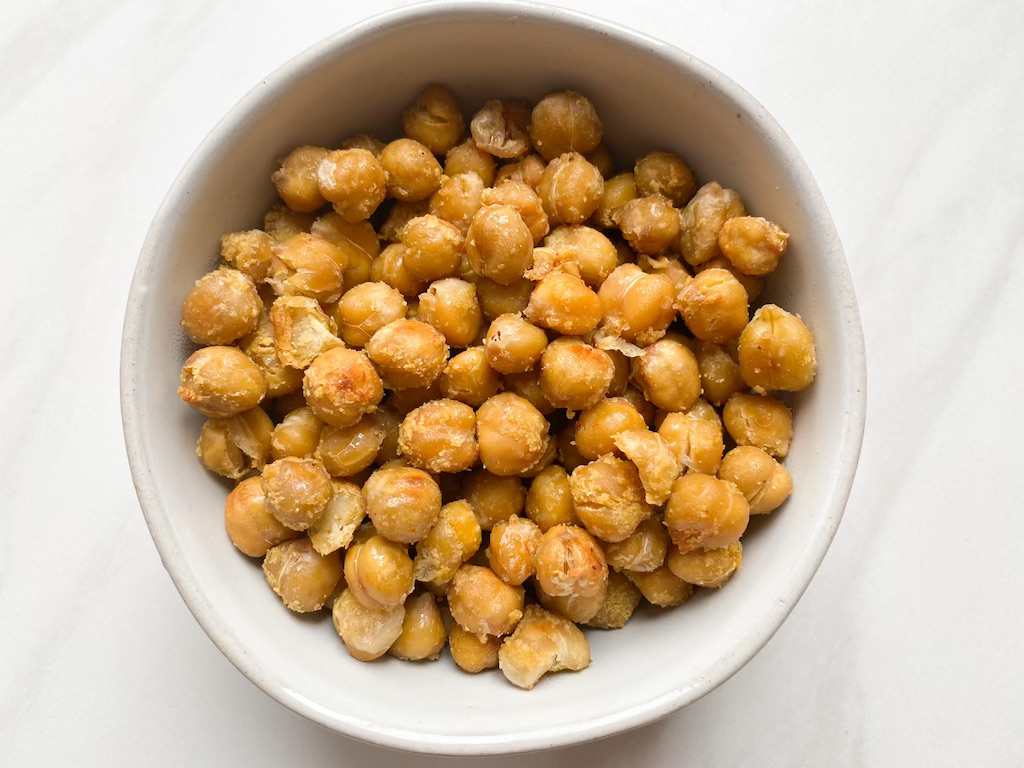 Crispy Roasted Chickpeas – Vegan And Plants